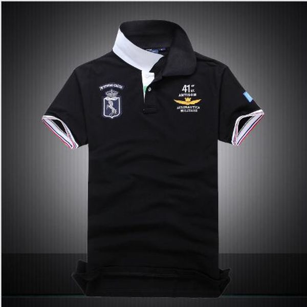 

brand designer-polo shirts for men t shirts fashion poloshirt men purple blue red gray black short sleeve, White;black