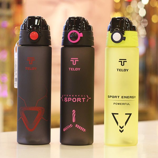 

creative water bottle for children and outdoor sports space leak-proof and anti-fall portable kids water bottle in drinker