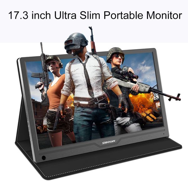 

Sibolan 4 17 3 inch ip 1080p hdr portable monitor with hdmi input