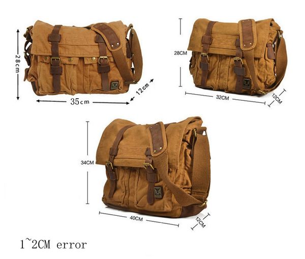 

Мужчины Холст Сумки Messenger Дизайнерский Бренд Старинные Сумки через плечо I AM LEGEND Военные Сумки Сумка Сумка Для Ноутбука