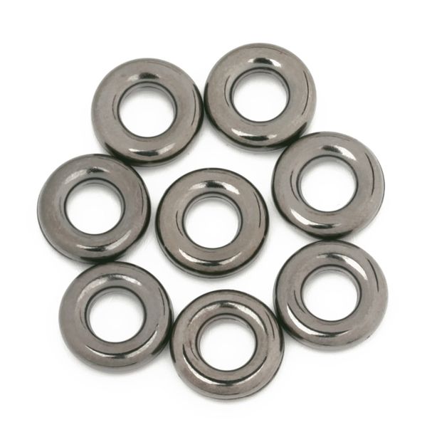 

100pcs/lot ccb 4/6mm hole spacer beads fit bracelets necklaces jump rings for handmade diy jewelry making accessories f1013, Silver