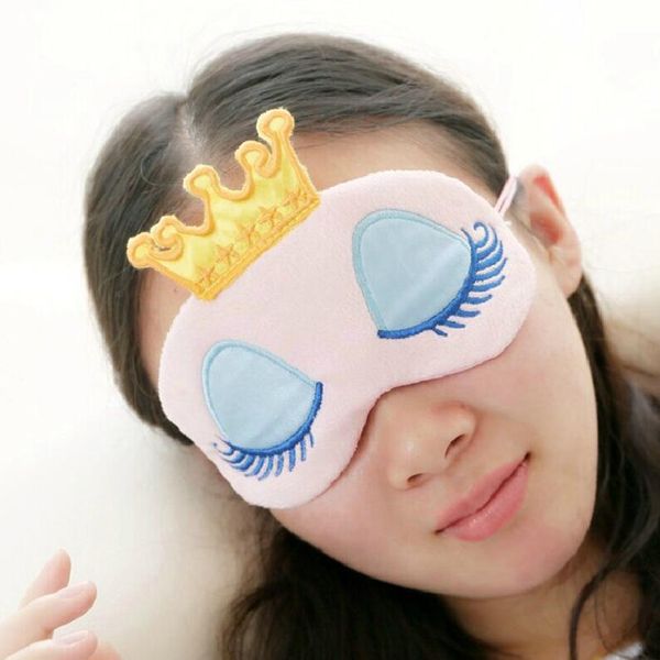 

princess crown fantasy eyes cover eyeshade eyepatch travel sleeping blindfold shade eye mask portable eye patch