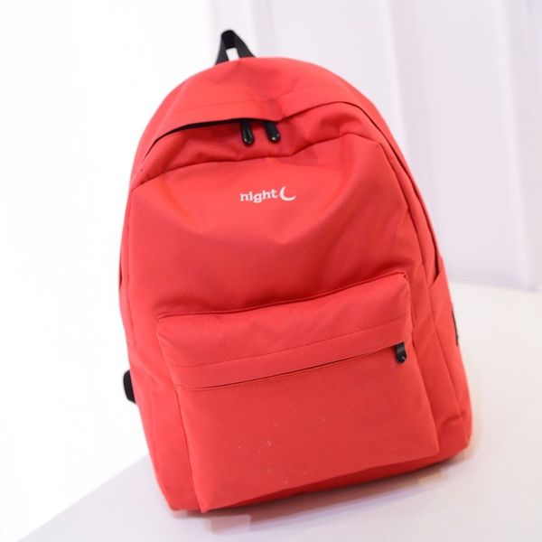 

двойной рюкзак женская сумка досуг солнце и луна печати мешок студент