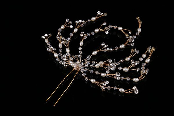 2019 Pearls Hairpins For Women Bridal Wedding Hair Pins Clips