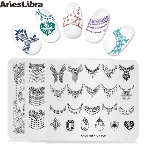 

nail art templates stamping template pattern nail stamp new style stencil art manicure tools 34 designs styles new arrival, White