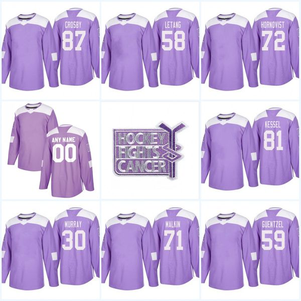 pittsburgh penguins cancer jersey