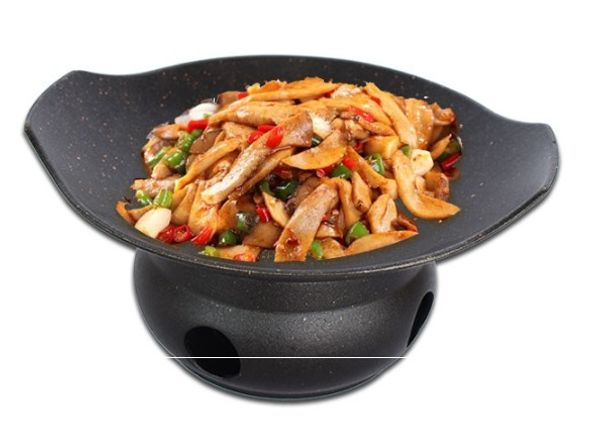 

special aluminum tableware restaurant not stick dry pot portable mini pot stove 055