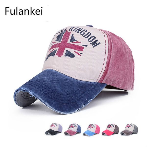 

fulankei new pattern spring man and woman national flag baseball hat lovers sunscreen hat, Blue;gray