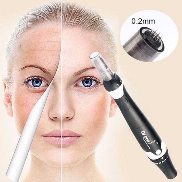 Ultima A7 Dr.Pen Auto Electric Derma Caneta Micro Agulha MTS MTS PMI Anti-Envelhecimento Remoção de Remoção Cuidados da Pele Beleza