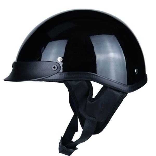 

2018 abs engineering plastic knight vintage half face motorcycle helmet casco casque moto vintage helmet 54-60cm