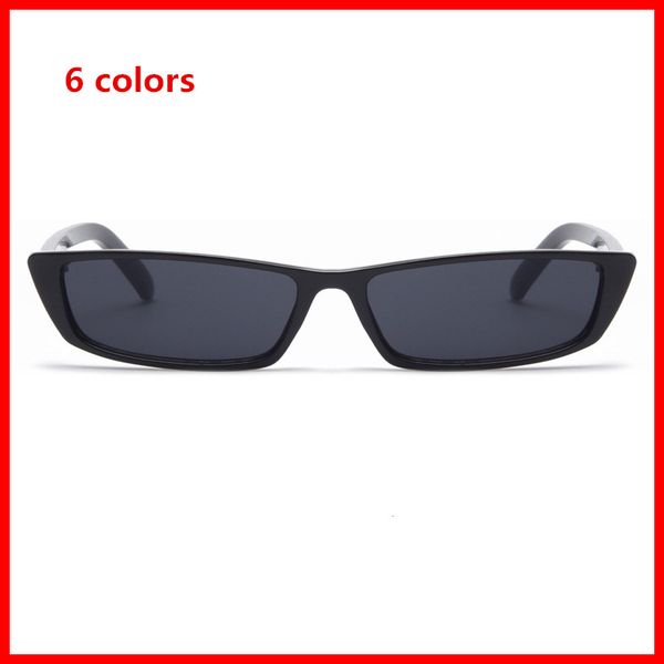 

vintage rectangle sunglasses women brand designer small frame sun glasses retro black eyewear new women's sunglasses wholesale, White;black