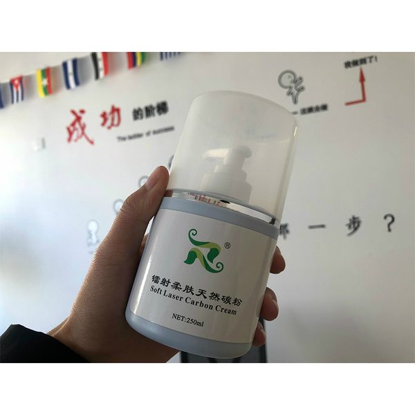 

most popular soft laser black doll carbon cream gel powder q switched nd yag laser natural toner dhl ing