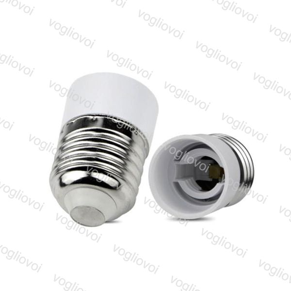 

e27 to e14 lamp holder converter socket conversion light bulb base type adapter bulbs parts fireproof material epacket