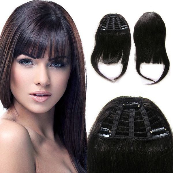 Bhf Human Hair Bangs 8inch To 12inch Long Fringe Human Hair