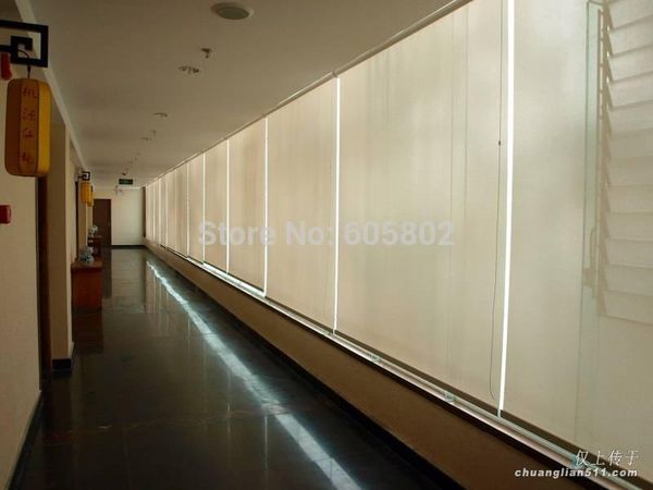 

motorized blinds,2.0m wide, 0.5-1.8m hight, sunscreen fabric