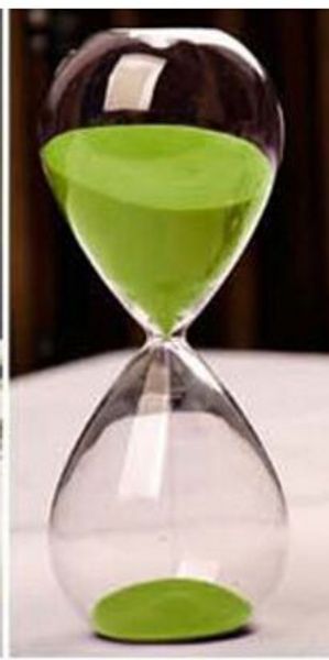

9pig 5/10 minutes glass hourglass sand timer purple red green blue home coffee shop decoration adornment student birthday gift