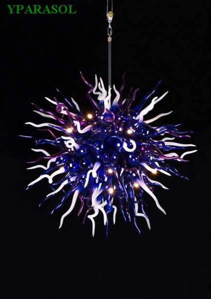 

new arrival colorful murano glass art chandelier living room lights chihuly crystal small blown glass led chandelier pendant