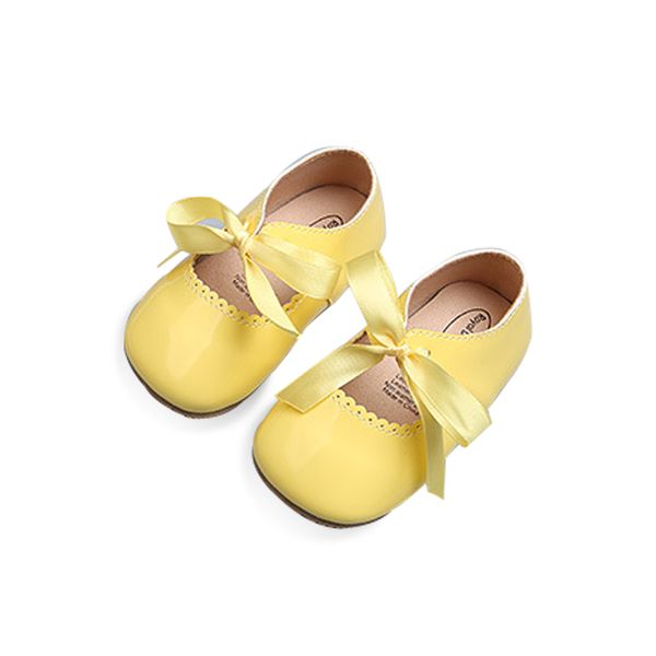 

new arrival 2018 autumn children leather toddler shoes baby girls soft sole bow-knot frist walkers shoes kids casual