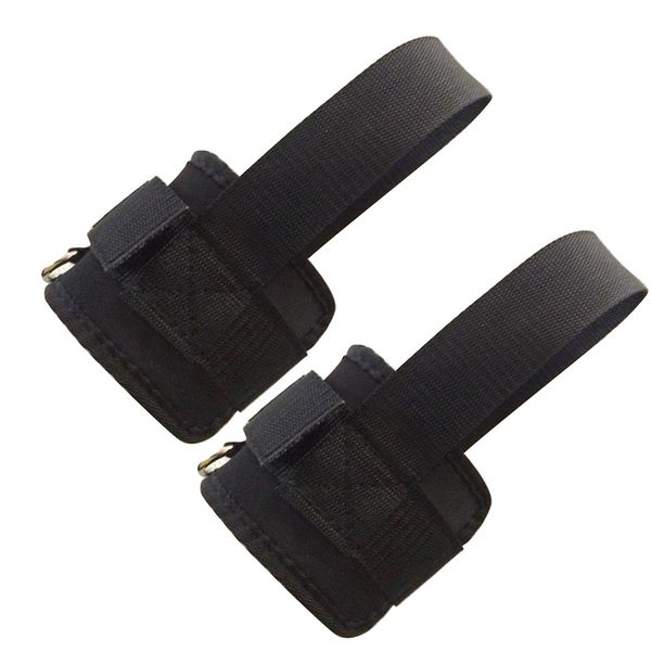 

2pcs sport ankle strap padded d-ring ankle cuffs for gym workouts cable machines butt and leg weights exercises, Blue;black