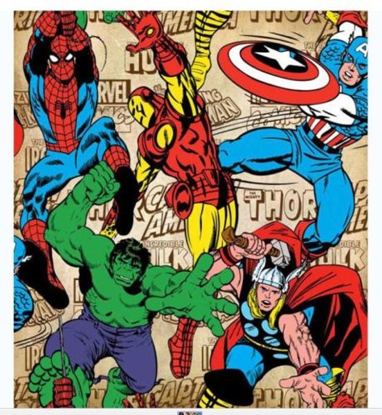 2019 Marvel S The Avenger Bathroom Cartoon Shower Curtain Fabric
