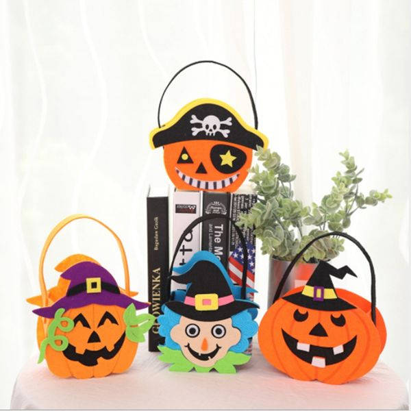 

halloween pumpkins tote bag cookie bags festival decorations cartoon bags children candy gift bag home dress up