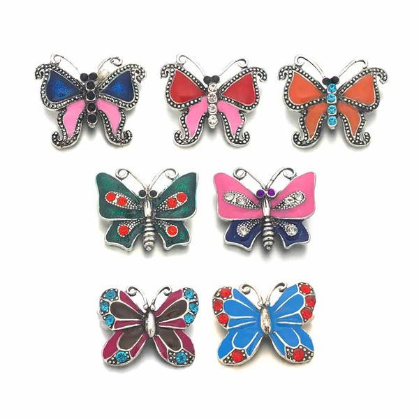 

wholesale w455 flower 3d 18mm 20mm metal snap button for bracelet necklace interchangeable jewelry women accessorie findings