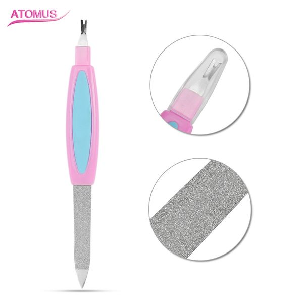 

1pc lime a ongle double head nail file pilnik do paznokci nailfile pilnik limas para manicura lixa de unha nail vijl nagel feile