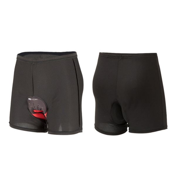 

quick-drying silicone ventilation breathable bicycle riding pants men's sweat-absorbent breathable riding underwear, White;black