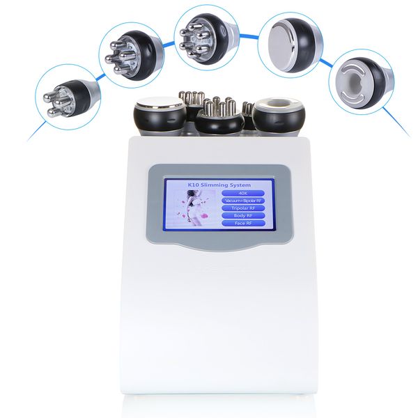 5in1 3 Polar RF Funkfrequenz Hautpflege Cellulite Entfernung Schönheit Geräte Vakuum Ultraschall Kavitation Schlankmaschine