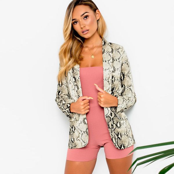 2019 2018 New Fashion Winter Women'S Open Pin Jacket High Street Long Sleeve Lapels Snake Pattern Coat Casual Office Coat From Insightlook, $33.51 | 2019 2018 New Fashion Winter Women'S Open Pin Jacket High Street Long Sleeve Lapels Snake Pattern Coat Casual Office Coat From Insightlook, $33.51 |