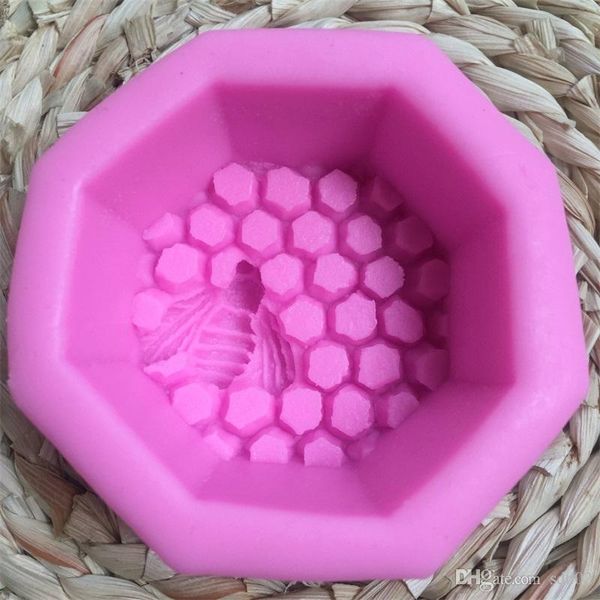 

соты мед мыло плесень 3d новинка силиконовые торт плесень термостойкие diy шоколад кондитерские изделия выпечки инструмент эко дружественных
