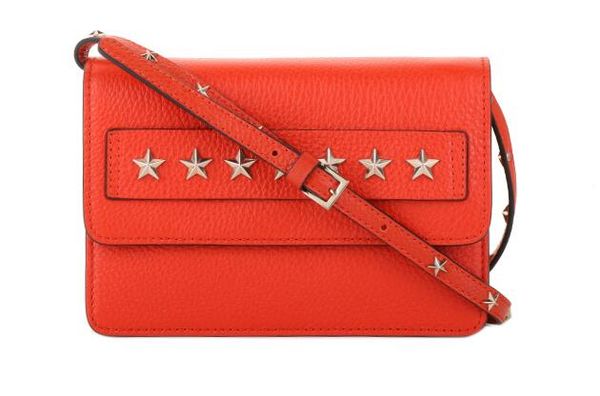 

europe luxury rivets five-pointed star single rivet leather women shoulder bag ladies small flap crossbody handbag
