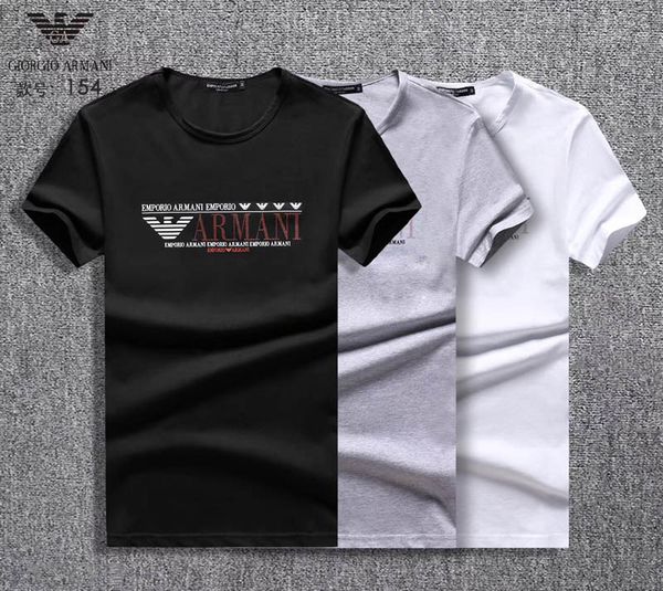 

Новые Мужские Футболки Одежда Роскошные Футболки 2019 Летняя Мода Tide Высокое Качес