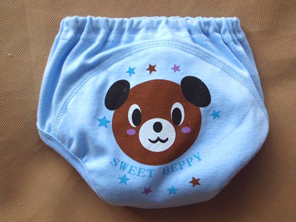 

nappy toddler girls boys waterproof cotton potty training pants baby diapers nappies cloth 8pcs yy298