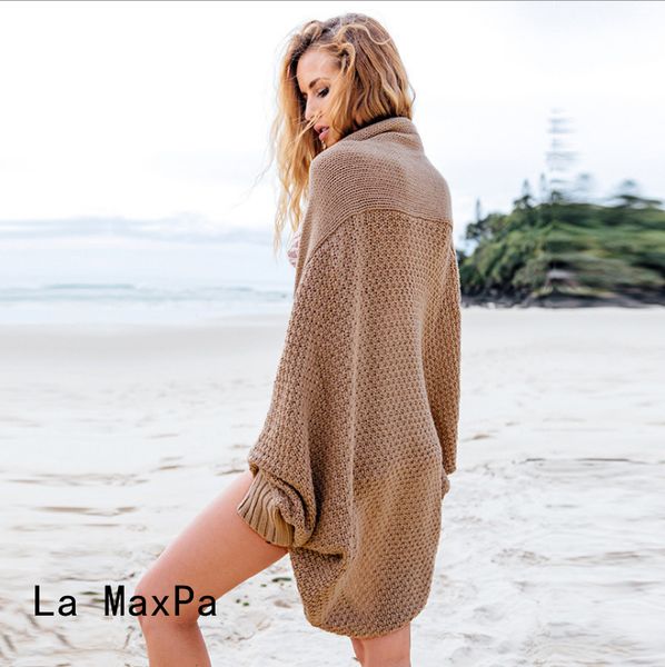 

2018 batwing knitted shrug sweater women autumn winter fashion tricot warm jumper sweater oversize shawl cardigan sweaters2, White;black