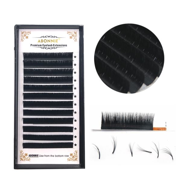 

0.05/0.07 c/d 1 pcs new arrived magic eyelash volume easy to make fan effect false eyelash and bloom faux mink lashes