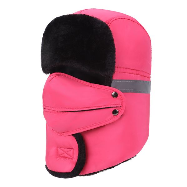 Homme femme fausse fourrure trappeur ski russe ushanka chapeau 4 tailles