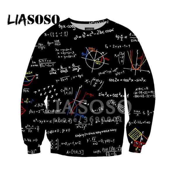 

liasoso sweatshirt harajuku hoodies 3d print men women mathematical formula theory pullovers casual long-sleeve x1440, Black