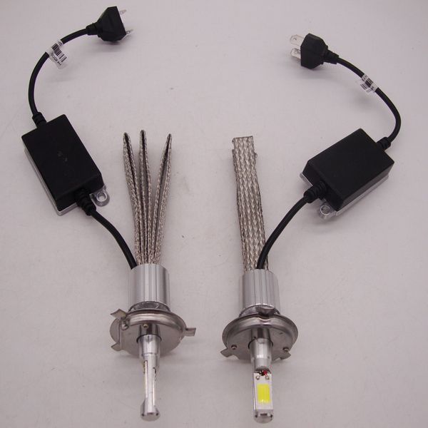 

h1 h4 h7 h11 9005 9006 9007 300w 30000lm cree led headlight kit fog light 6000k white high power
