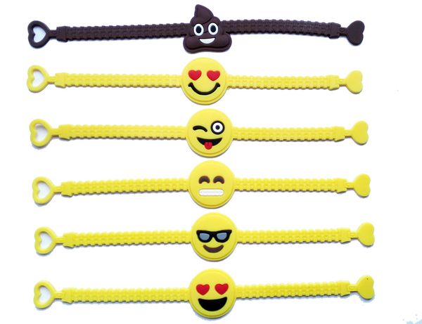 

Pawliss смайлики браслеты браслеты день рождения Партии сувениры поставки для детей