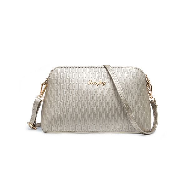 

2018 new enuine leather women messenger bag cow leather small crossbody shell bag women fashion shoulder bag