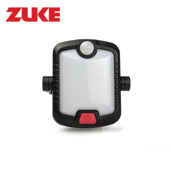 

zuke motion sensor led spotlight 33pcs smt leds flood light swivel stands 3xaaa batteries operated waterproof camping lamp