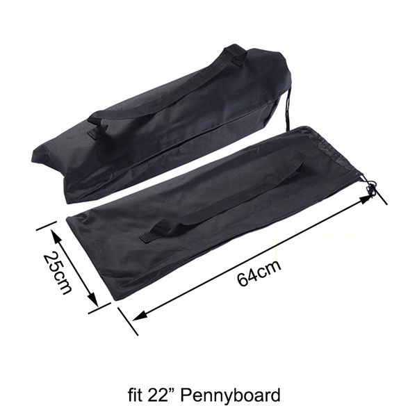 

skateboard carry bag backpack carrier for 22" skateboard cruiser board