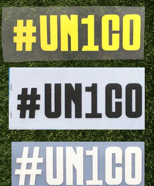 

печать # un1co рукав спонсора логотип пластиковые наклейки футбол впечатлили нарукавники футбольные значки напечатаны передние нарукавные по