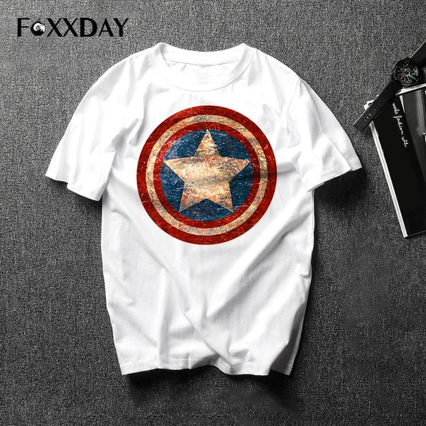 

2018 men tshirt personalized print t-shirts boy t-shirt brand clothing fashionable and casual, White;black