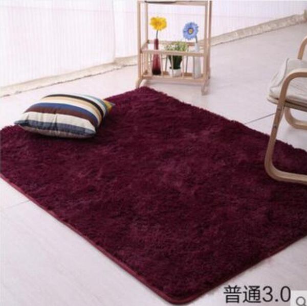 

160*200cm large size plush shaggy soft carpet area rugs slip resistant floor mats for parlor living room bedroom home supplies