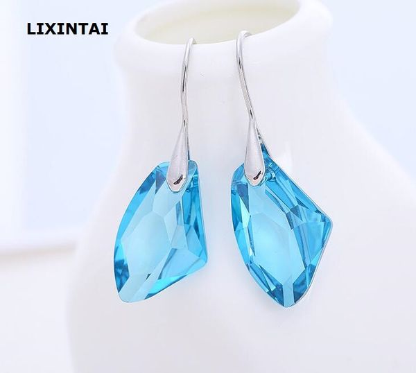 

LIXINTAI мода инкрустированные Австрия Кристалл ювелирные изделия Серьги с элемента