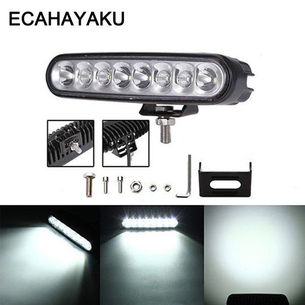 

ecahayaku 2x 40w led work light bar drl offroad suv car tractor boat 4wd 4x4 truck atv auto combo wagon driving fog lamp