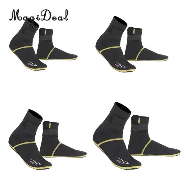 

3mm neoprene diving beach scuba surfing swimming socks water sports exercise boots xs s m l xl