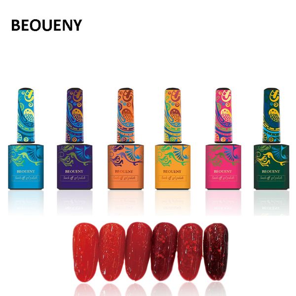 

uv gel nail polish gift box 6pc/lot 10ml led lamp nail gel polish, Red;pink